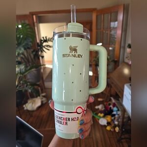 Stanley Peppermint Polka Dot 30 Oz New